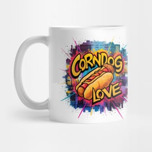 Corndog Love Design Mug